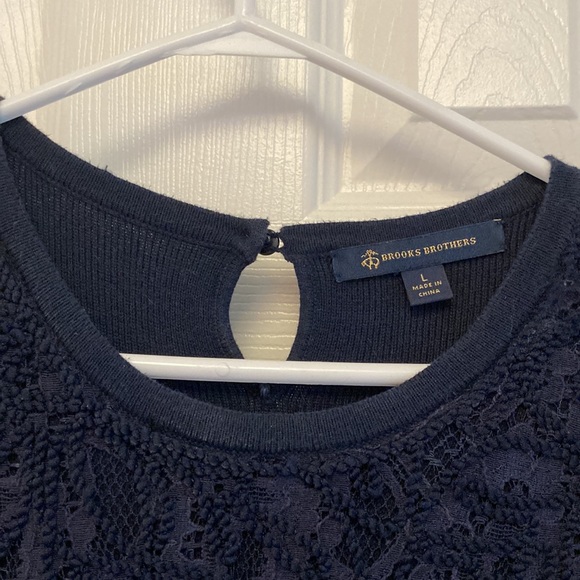 Brooks Brothers Navy Sleeveless Dress - Picture 2 of 13